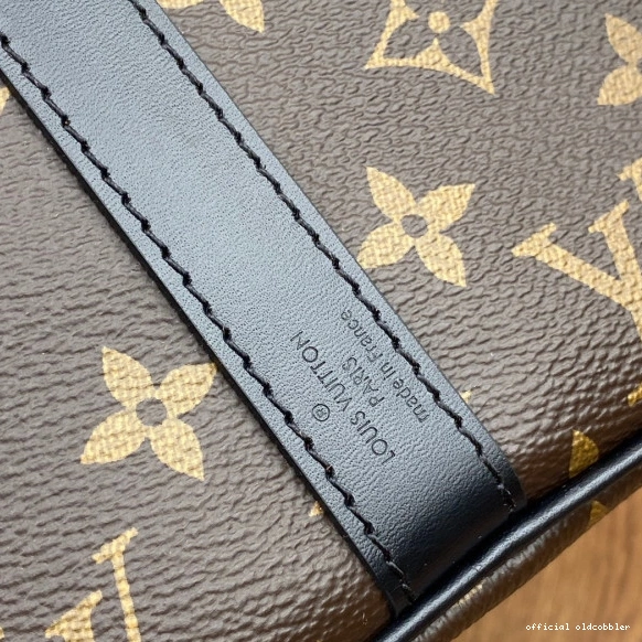 Official oldcobbler VUITTON BANDOULIERE LOUIS 30 SPEEDY 0809